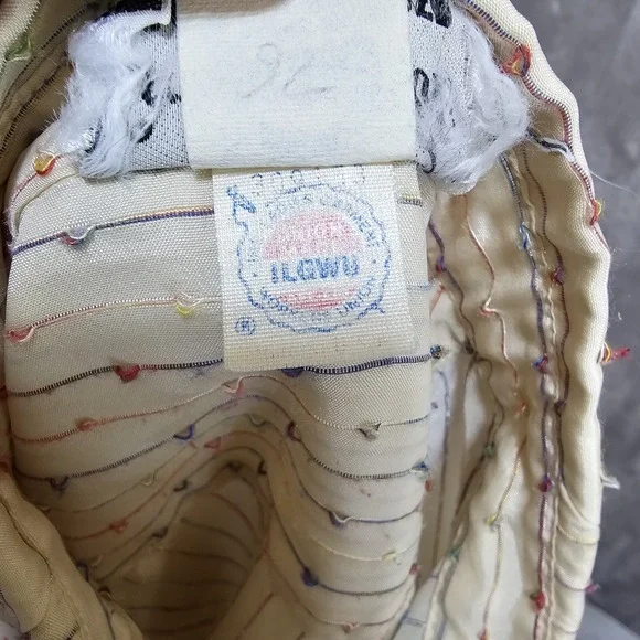 Vintage‎ Contessa Monique Florence Alper 70s Rainbow Stripe Blouse Button Front - Picture 10 of 10